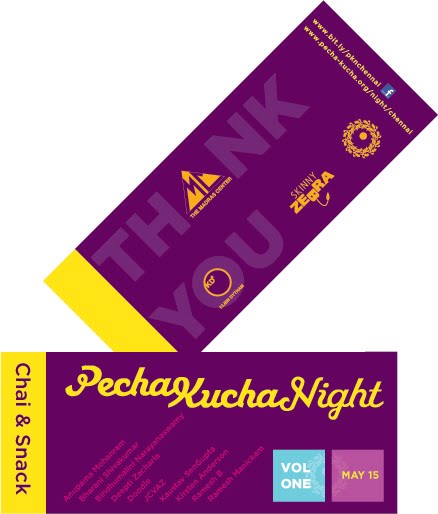 Pechakucha Night Poster by SkinnyZebra