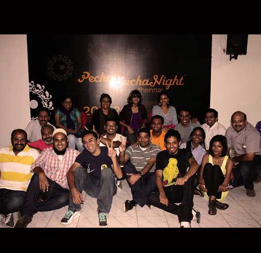 PechaKucha Nights Chennai organizers and speakers